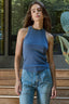 Alexa Fitted Rib Tank