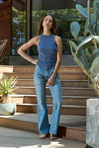 Alexa Fitted Rib Tank