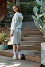 Lisse Fitted Loop Terry Hoodie