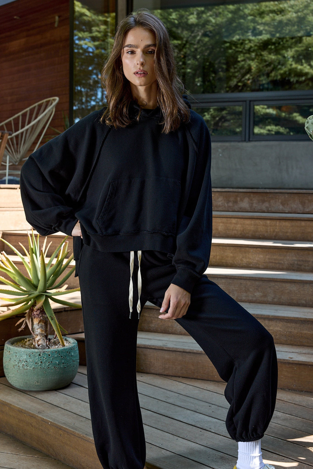 Luma Oversize Loop Terry Poncho