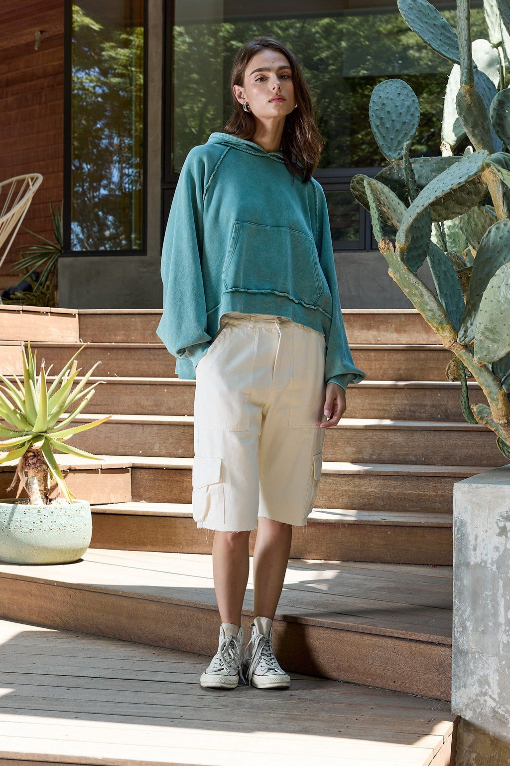 Luma Oversize Loop Terry Poncho