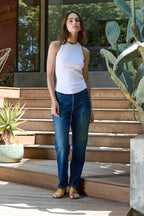 Alexa Fitted Rib Tank