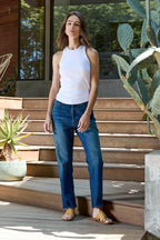 Alexa Fitted Rib Tank