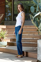 Alexa Fitted Rib Tank