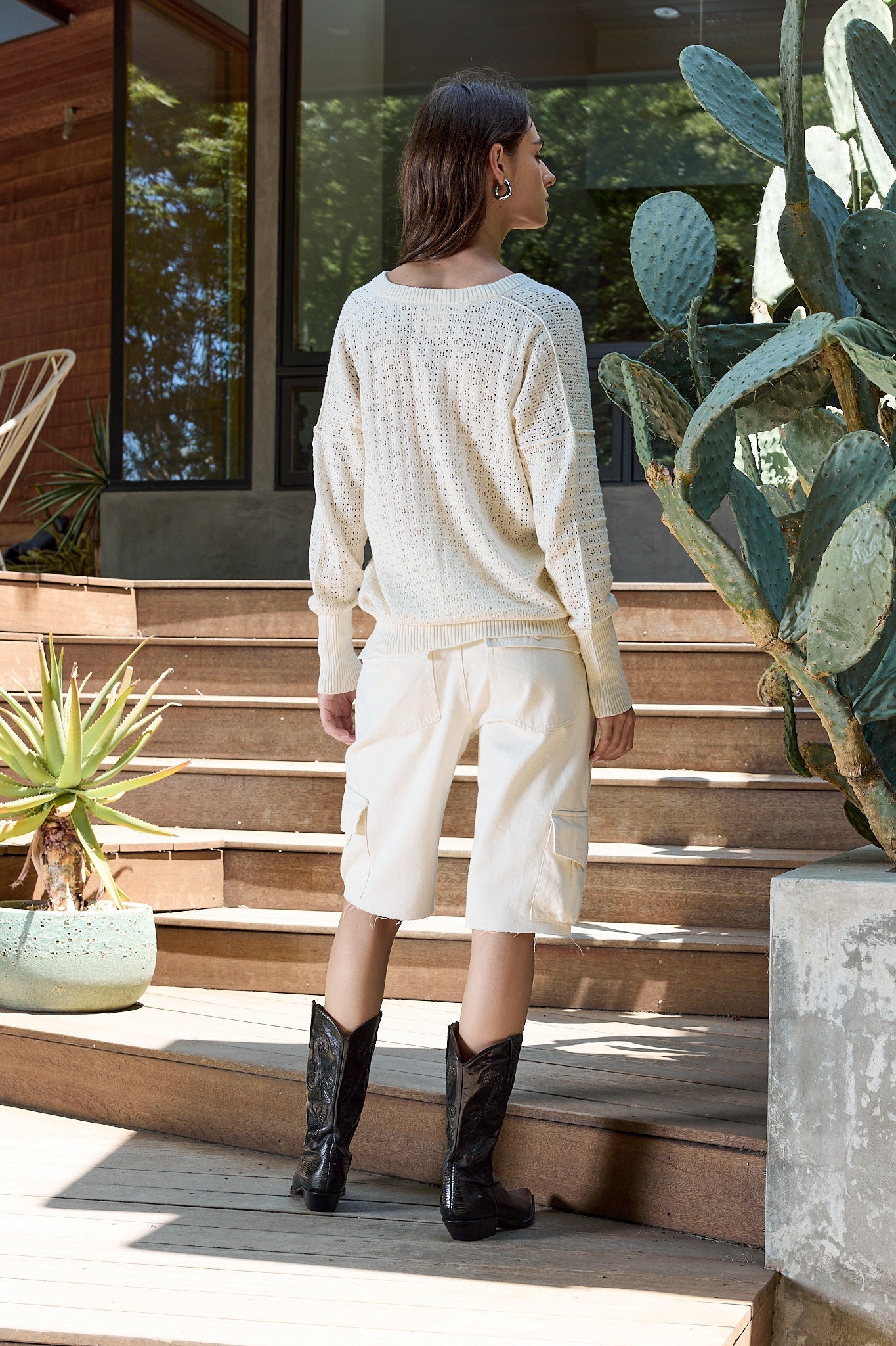 Scout Relaxed Twill Cargo Culotte