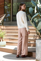 Sydney Wide Leg Linen Viscose Pant