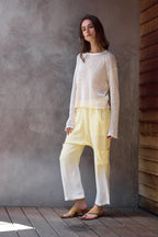 Shailey Paperbag Waist Linen Viscose Pant