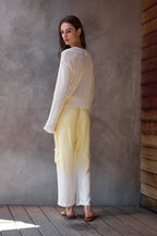 Shailey Paperbag Waist Linen Viscose Pant