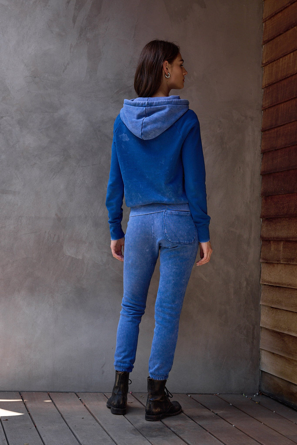 Lisse Fitted Loop Terry Hoodie