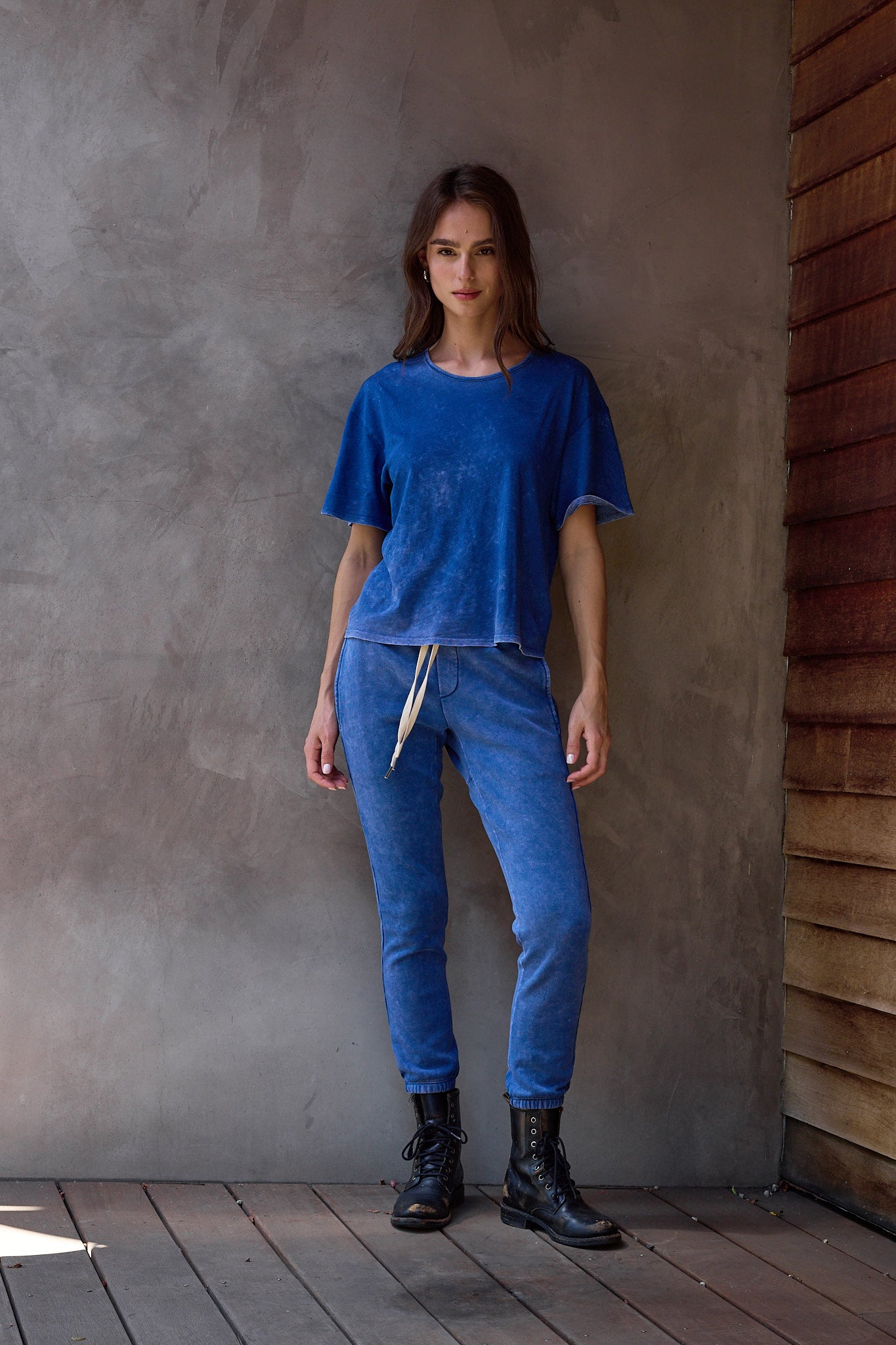 Harper Boxy Slub Jersey Tee