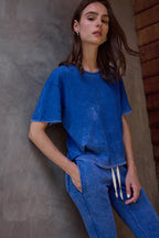 Harper Boxy Slub Jersey Tee