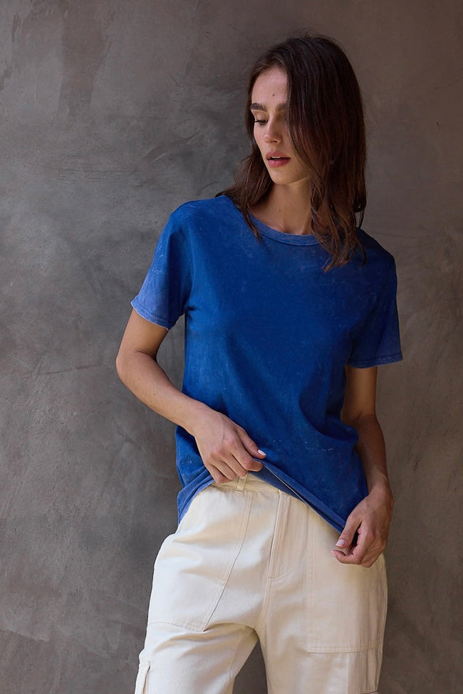 Billy Relaxed Fine Jersey Tee Hover Image