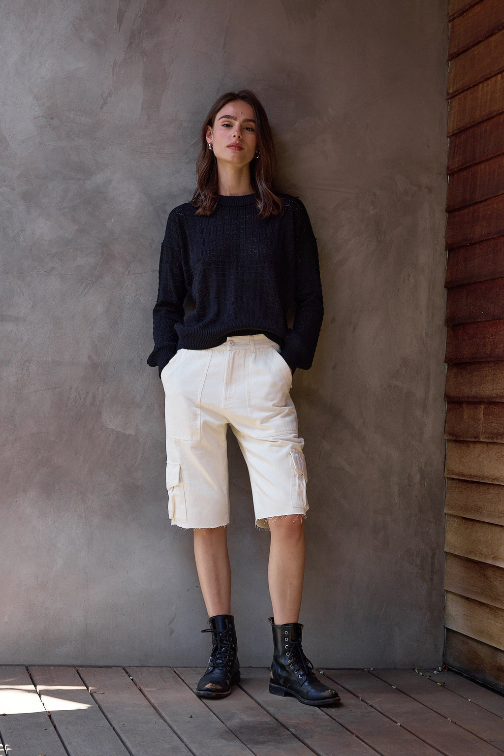 Scout Relaxed Twill Cargo Culotte