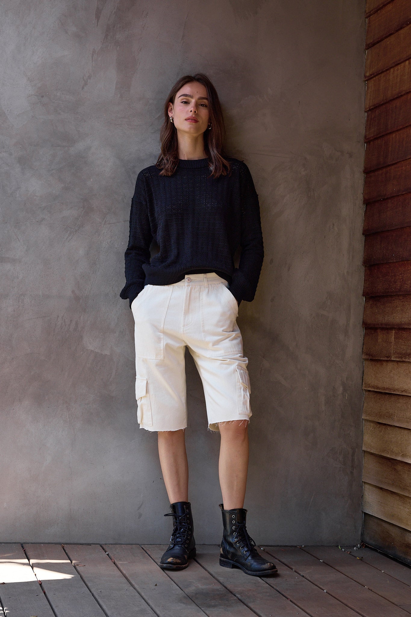 Scout Relaxed Twill Cargo Culotte