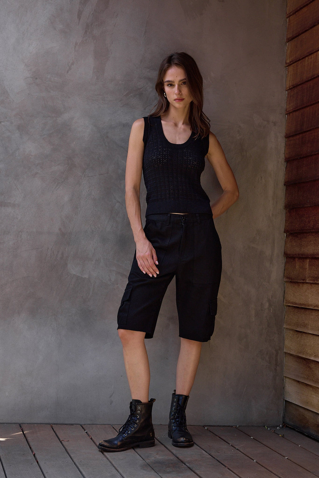 Scout Relaxed Twill Cargo Culotte