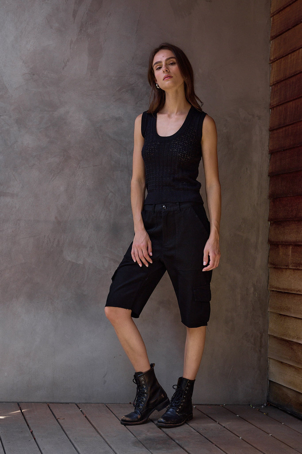Scout Relaxed Twill Cargo Culotte
