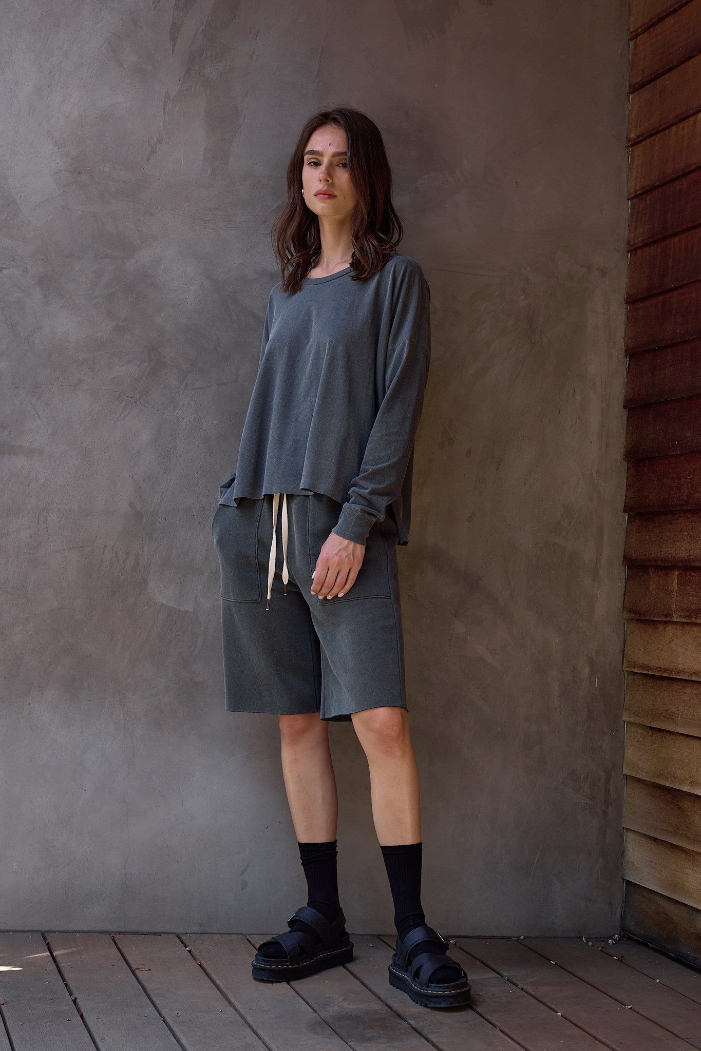 Abby Loose Fit Fine Jersey Tee