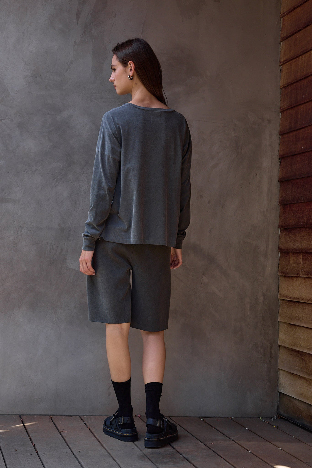 Abby Loose Fit Fine Jersey Tee