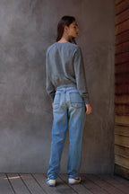 Saguro Chic Melange Terry Sweatshirt