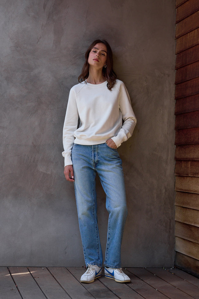 Saguro Chic Loop Terry Sweatshirt Main Image