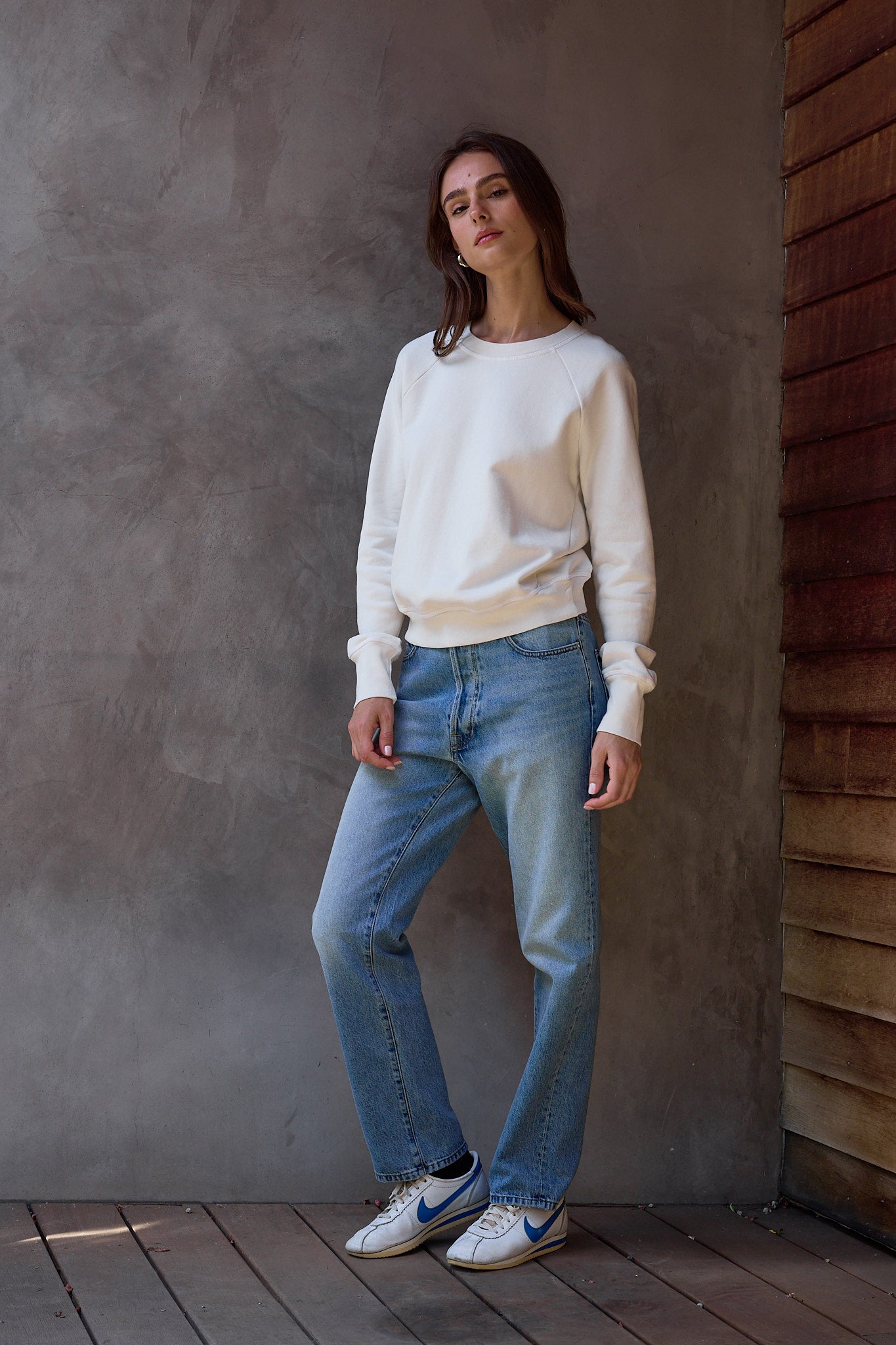 Saguro Chic Loop Terry Sweatshirt