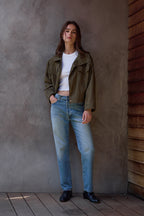 Amaya Fitted Crop Rib Tank