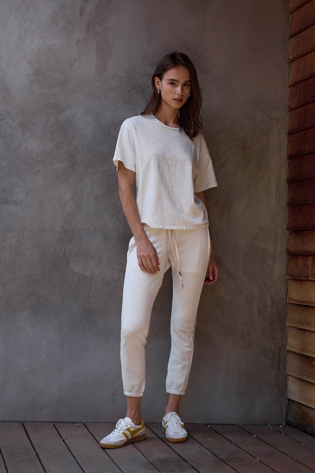 Harper Boxy Slub Jersey Tee