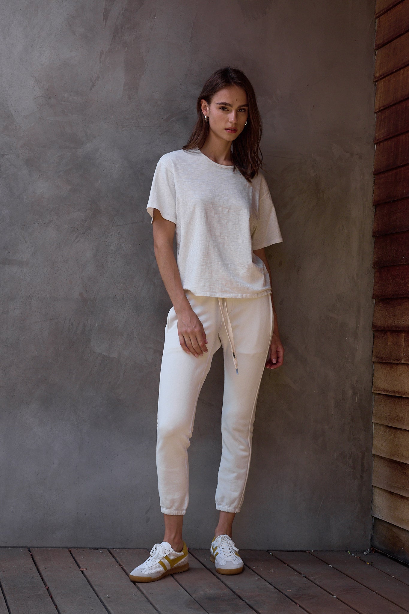 Harper Boxy Slub Jersey Tee