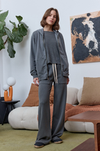 Lincoln Oversized Mini Loop Terry Hoodie