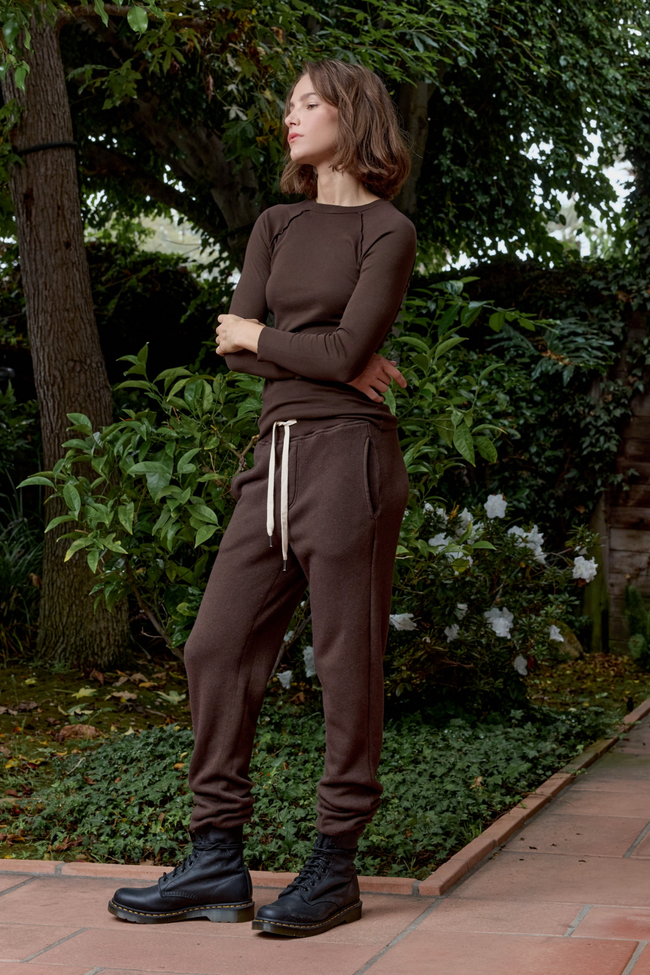 Isabella High Waist Cloud Fleece Sweatpant Main Image