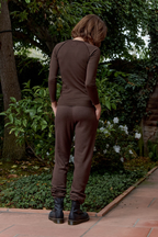 Aria Fitted Baby Rib Raglan Tee