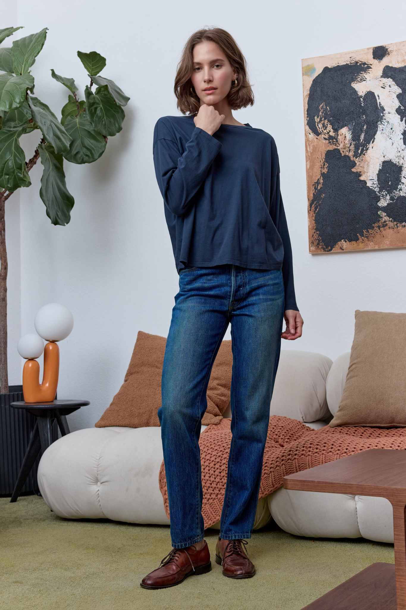 Loffler Boxy Fine Jersey Tee