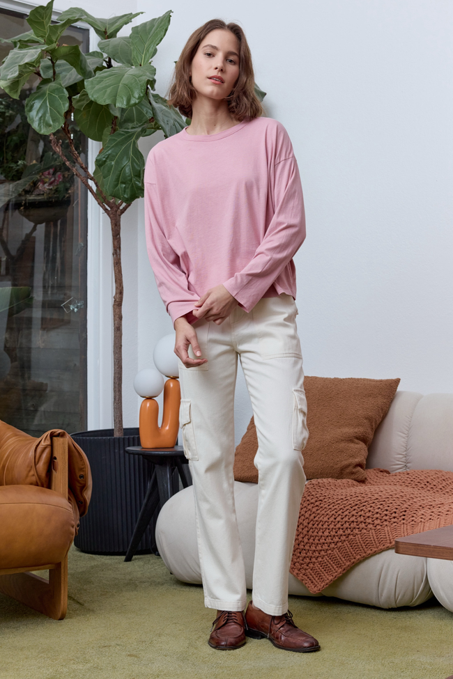 Loffler Boxy Fine Jersey Tee Main Image