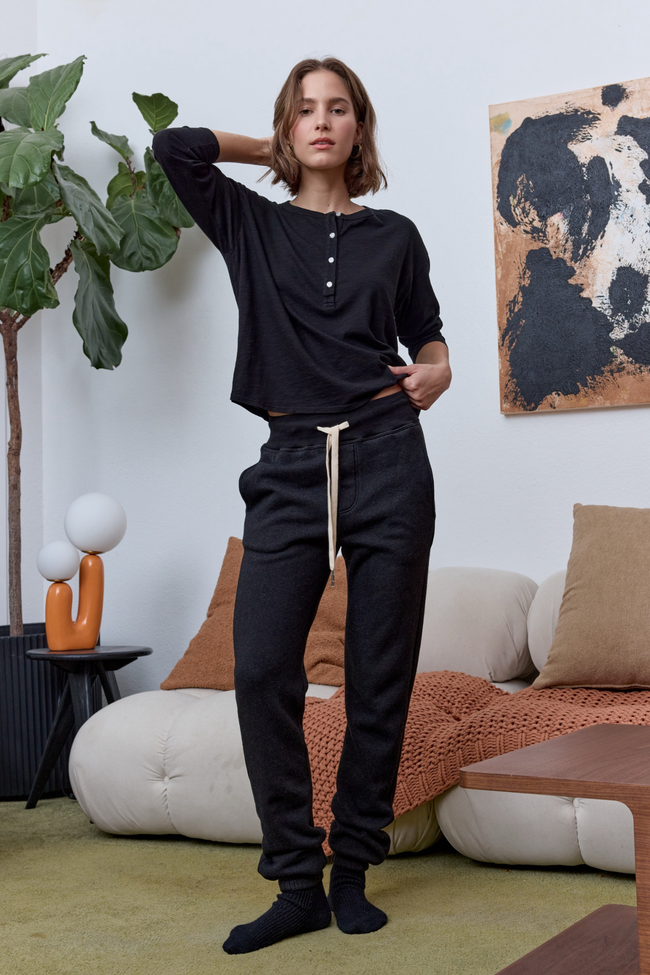 Isabella High Waist Cloud Fleece Sweatpant Main Image