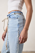 Penny Relaxed Tie Waist Jean
