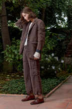 Seville Linen Cotton Oversized Blazer