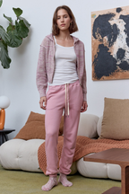 Mills Painted Cotton Zip Hoodie Sweater