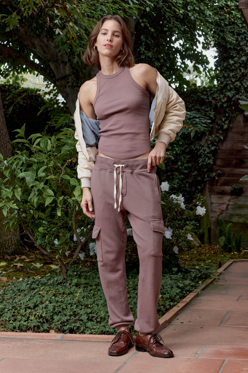 Felix Relaxed Loop Terry Cargo Sweatpant