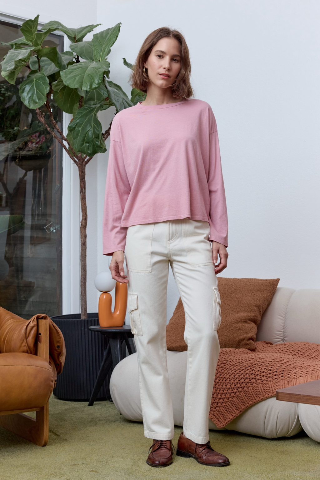 Loffler Boxy Fine Jersey Tee