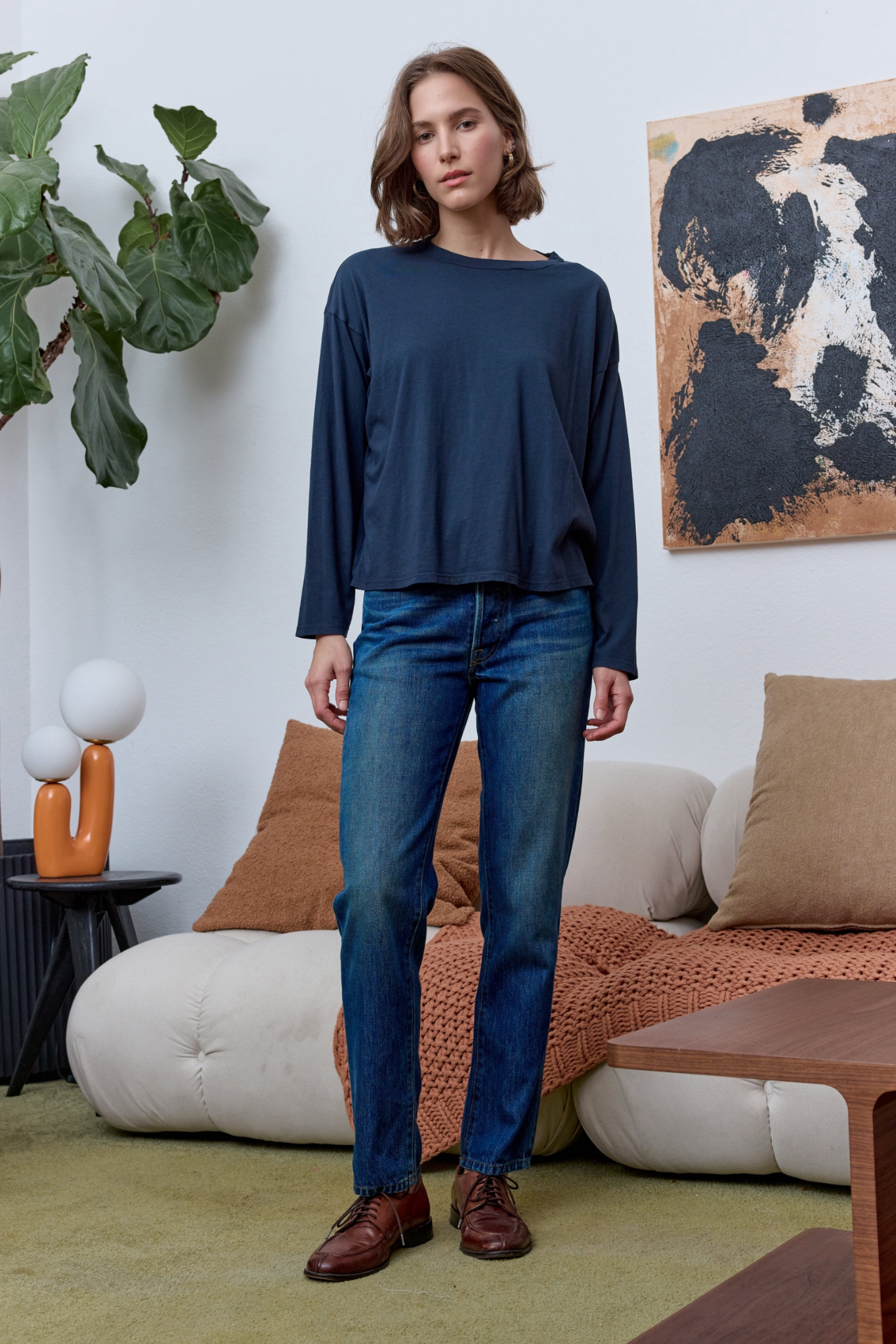 Loffler Boxy Fine Jersey Tee