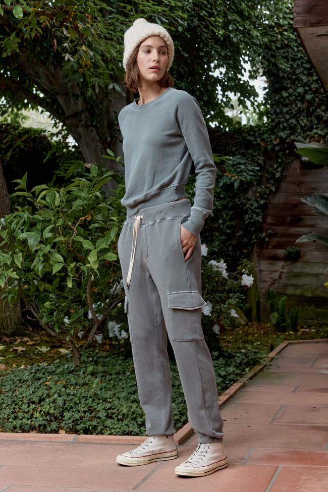 Felix Relaxed Loop Terry Cargo Sweatpant Main Image
