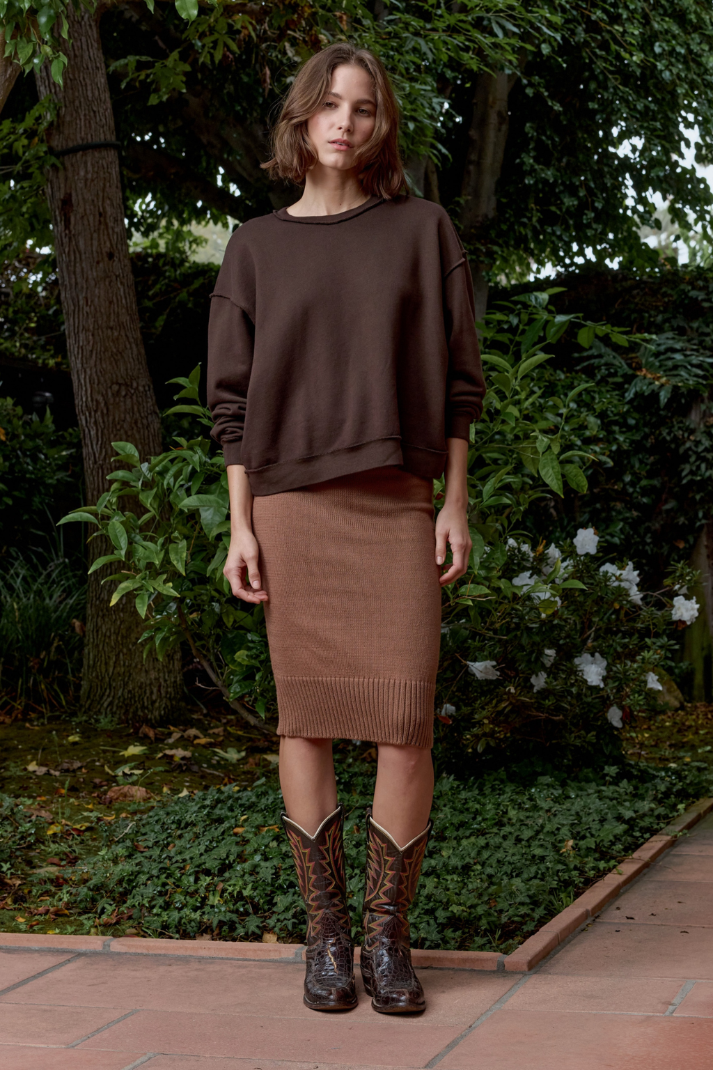 Kenya Boxy Loop Terry Sweatshirt