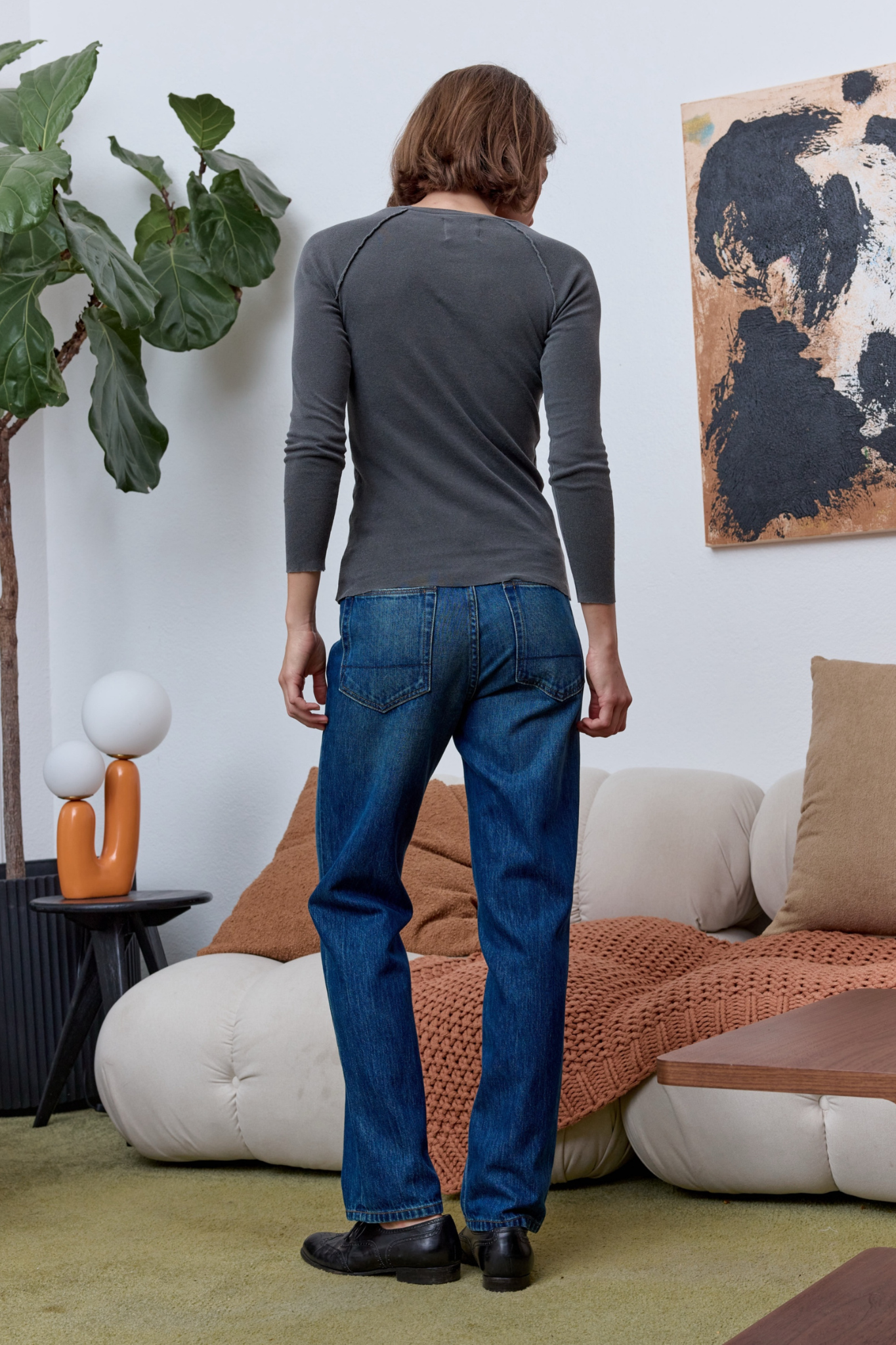 Aria Fitted Baby Rib Raglan Tee