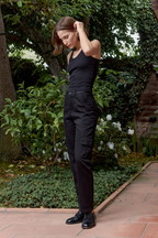 Violet Fitted Baby Rib U Tank