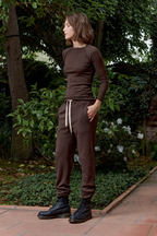 Aria Fitted Baby Rib Raglan Tee