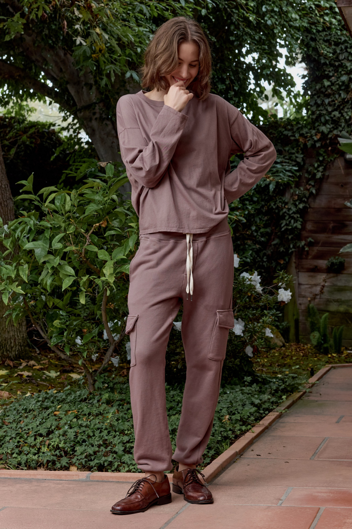 Felix Relaxed Loop Terry Cargo Sweatpant