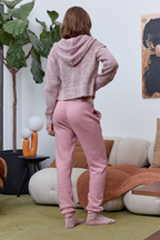 Mills Painted Cotton Zip Hoodie Sweater