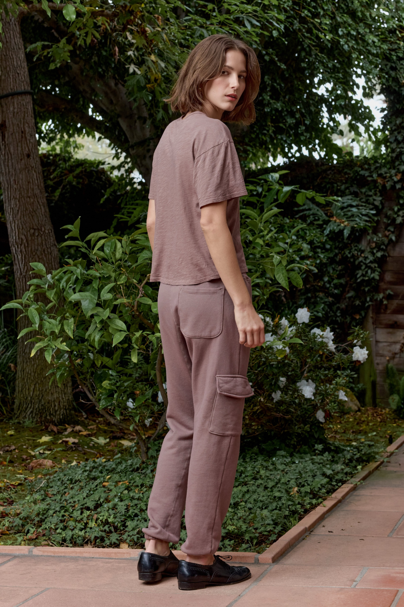 Harper Boxy Slub Jersey Tee