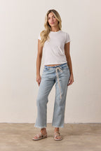 Penny Relaxed Tie Waist Jean