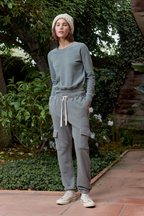 Felix Relaxed Loop Terry Cargo Sweatpant